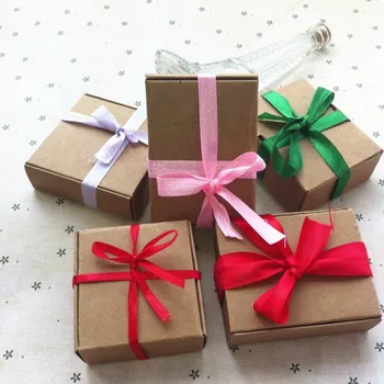 TRANSPORT GRATUIT kraft hârtie de cadou cutii ambalaje de săpun manual de alimente packaging7.5*7.5*3cm,bun pentru cadou!