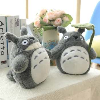 30-70cm Fată Anime Drăguț Jucării pentru Copii Totoro Papusa de Mari Dimensiuni Perna Moale Totoro Jucărie de Pluș, Păpuși pentru Copii Ziua de nastere Cadou de Desene animate Acasa