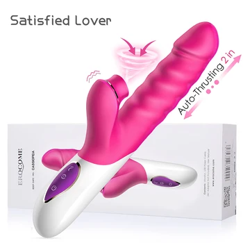 Penis artificial jucarii sexuale vibratoare, dildo-uri pentru femei clitoris fraier jucării pentru adulți stimulator clitoris suge vibratorul 3X10 pasiune moduri