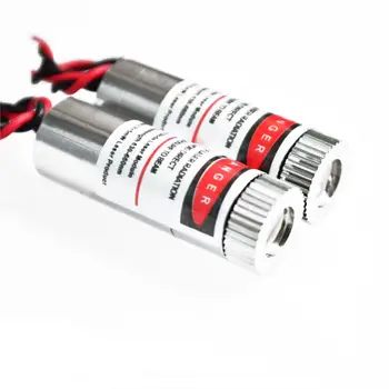 10buc NOI 650nm Laser Rosu 5mW Linie Modulul de Lentile de Sticlă poate fi focalizat cu Laser Modulul