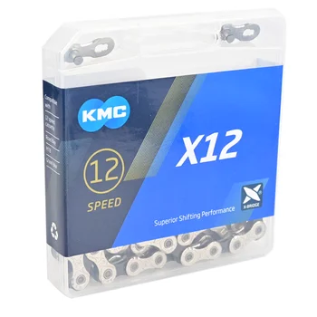 KMC X12 12 viteza de 126L MTB Biciclete de Munte Biciclete Lanț 12s Lanț de Aur cu Buton Magic pentru Biciclete Piese Cu cutie de Original