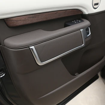 4buc/set ABS Mat Crom Interior Usa Decor Benzi Accesorii Pentru Land Rover Discovery 5 2017 Auto-styling