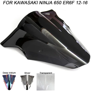 ABS Parbriz Pentru Kawasaki Ninja ER6F ER-6F EX650R 2012 2013 2016 Motocicleta Parbriz Iridium Deflectoare de Vânt