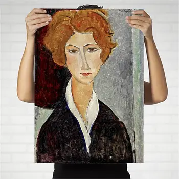 Home Decor Panza De Arta De Imprimare Imagini De Perete Poster De Imprimare Panza Picturi Italia Amedeo Modigliani Portret 3