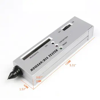 Bijuterii Instrumente de Diamant Selector cu LED Moissanite Tester de Înaltă Precizie Detector Pen
