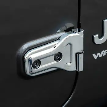 NOI 8pcs Crom Balama Usa Garnitura Capac se Potrivesc 2018 pentru Jeep Wrangler JL 4-Accesorii Usi