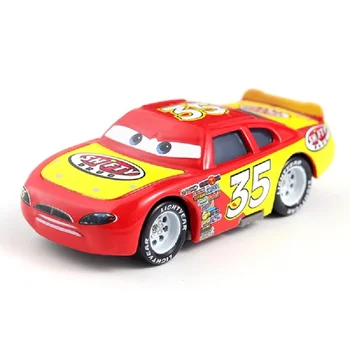 Disney Pixar Cars 2 Cars 3 Lightning McQueen Colectie De Numărul de Concurenți turnat din Aliaj de masina jucării Pentru Baiat Cadou de Crăciun