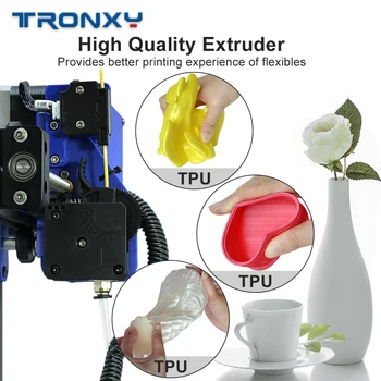 Tronxy Titan Extruder pentru desktop FDM imprimantă 3D, reprap E3D V6 J-cap bowden 1,75 mm Filament Alimentator Suport Imprimantă 3D Părți TPU