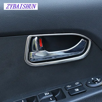 4 Bucata Interiorul Autovehiculului ABS Mâner de Ușă Tapiterie Cadru de Decor Cromate se Potrivesc PENTRU Kia 2011-Sportage R Styling Huse pentru Masini