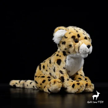 Viața reală de Pluș Leopard Papusa Jucării Childern Cadouri Jucărie de Pluș de Bună Calitate