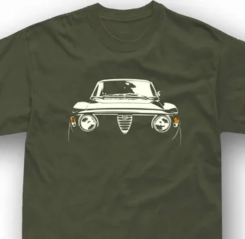 Masina clasica tricou pentru alfa romeo gt junior fanii GTA 1750 2000 veloce T-shirt
