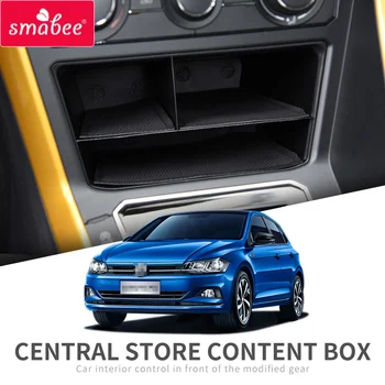 Smabee Masina consola centrală cutie de depozitare pentru VW POLO 2018 2019 Plus GTI tabloul de bord de Ordonare CUTIE pentru Volkswagen POLO Accesorii