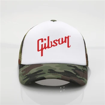 Moda pălărie Gibson Imprimare șapcă de baseball Bărbați femei Trend Vara Capac de Tineret Joker palarie de soare Gibson hip hop pălărie de Plajă Cozoroc pălărie