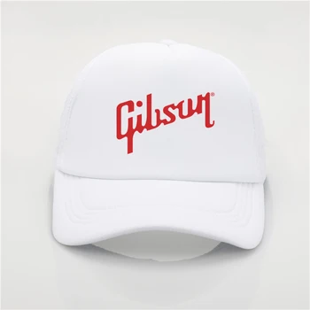 Moda pălărie Gibson Imprimare șapcă de baseball Bărbați femei Trend Vara Capac de Tineret Joker palarie de soare Gibson hip hop pălărie de Plajă Cozoroc pălărie