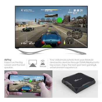 2020 X96 Max Plus S905X3 Smart TV BOX Android 9.0 TV box 4GB 64GB 4K Media Player Dual Wifi 32GB 4GB Set Top Box 2GB 16GB