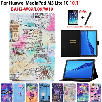 Pentru Huawei MediaPad M5 lite 10 Inteligente Caz Acoperire BAH2-W09/L09/W19 10.1