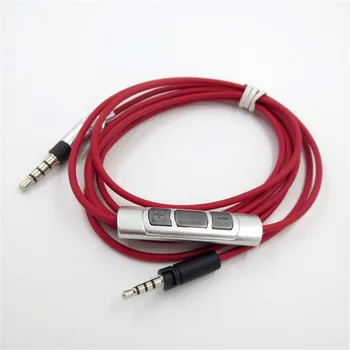 Cablu Audio pentru Căști Sennheiser MOMENTUM de Înlocuire Actualizat Cablu Cabluri cu Microfon, Control Volum 1.45 m
