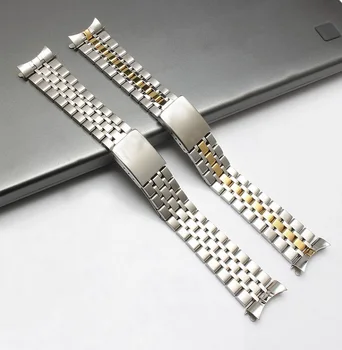 Watchband 13 mm 17 mm 20 mm din Oțel Inoxidabil, Metal de Trupa Ceas Curea Bratara Argint pentru Tudor
