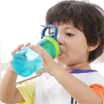 500ml Copii Sticlă de Apă Cu Paie în aer liber, Școală de Sport Copil Cana de Apa BPA Free de Plastic Etanșe Copii Sticle de Apă