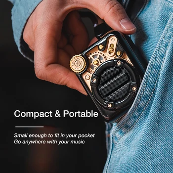 Divoom Espresso Portabile fără Fir Bluetooth Boxe cu Radio FM și Suport 32G Micro TF Card cu Pachet Cadou pentru Fata