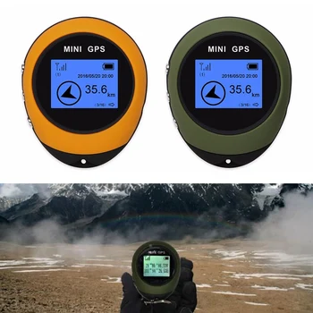 Mini GPS portabil Portabil Breloc Tracker USB Reîncărcabilă Locație Tracker Busola Pentru Călătorie în aer liber Alpinism Universal