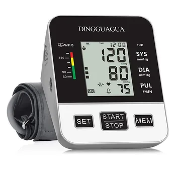 Metru tensiunii Arteriale Monitor Braț Automat Digital cu Monitor de Presiune sanguina Manșetă BP Mașină Pulsul aparat de Monitorizare