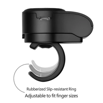 Prezentator fără fir RF 2.4 G Deget Inelul de la Distanță PowerPoint PPT Slide-uri Clicker Stilou Reincarcabil