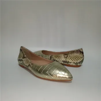 Aur Femei Inferior Moale Pantofi Cu Geantă De Mână Bună Calitate Destul De Pantofii Cu Geanta Mare De Vânzare Fierbinte!36-43 WENZHAN en-Gros A93-19