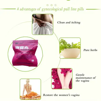 Original Ierburi Chinezești Vaginale Strângere Tamponul Vagin Curat Punct Yoni Perle Fibromului Uter Detoxifiere Uterului Vindecare pentru Ingrijire Femeie