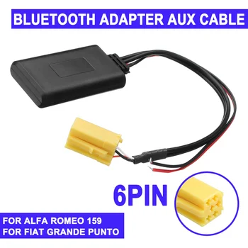 Pentru Alfa Romeo 159 pentru Fiat Grande Punto Masina Stereo Mini Iso 6 Pini Modul bluetooth Muzica Adaptor Aux Cablu Audio