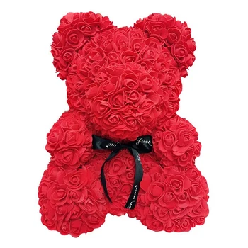 DIY Floare Trandafir 23/37cm Teddy a Crescut Urs/Inima/Iepure Mucegai Pentru Cadouri de Ziua Îndrăgostiților Petrecere de Nunta de Decorare