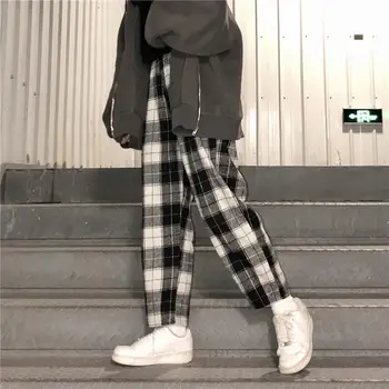 Harajuku Carouri Pantaloni Pentru Femei Pantaloni 2021 Streetwear Femeie Pantaloni Harem Toamna Doamnelor De Cauzalitate Pantaloni Plus Dimensiune