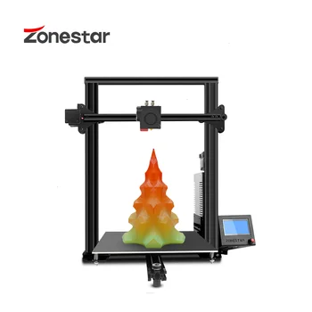 ZONESTAR Z5X Serie Mare Precizie Înaltă Rezoluție Ultra Silent Instala Ușor Opțional Dual Extrudare Auto Mix Color 3D Printer