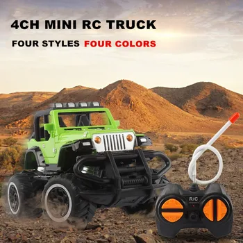 4CH Mini Camion RC Copii Jucarii RC Telecomanda Jeep Off-Road Model de Mașină de Jucărie