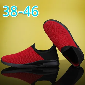Mens Adidasi Moda Lumină Pantofi Sport Barbati Respira Confort Dotdoor Pantofi Sport Tenis Masculino Mocasini Casual De Dimensiuni Mari 38-46