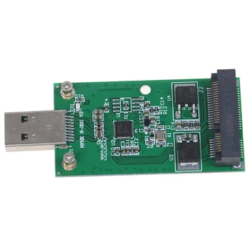 1 buc Mini-USB 3.0 pentru PCIE mSATA SSD Extern PCBA Conveter Adaptor Card Computer Conectori Consumabile