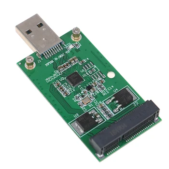 1 buc Mini-USB 3.0 pentru PCIE mSATA SSD Extern PCBA Conveter Adaptor Card Computer Conectori Consumabile