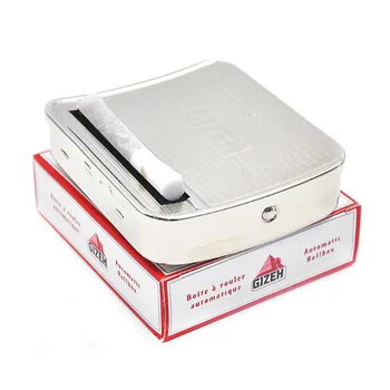 Mână de Fum Automate Rollbox Dispozitiv pentru 70MM Hârtie de Rulare Țigară de Tutun Colocare din oțel Inoxidabil pentru Nefumători Roll Box