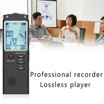 Portabil Digital Voice Recorder de Voce Activat de Sunet Digital Audio Recorder Înregistrare Dictafon MP3 Player