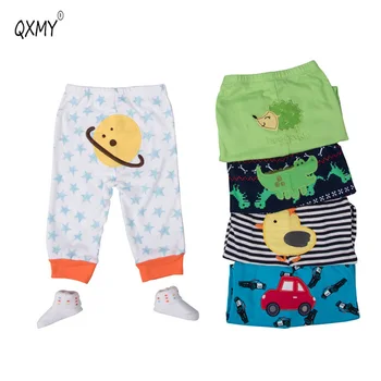 5Pcs/lot Pantaloni pentru Copii Nou-nascuti din Bumbac Moale Desene animate Pantaloni Fete Baieti xxx Primavara Toamna Copilul de Îmbrăcăminte pentru Sugari
