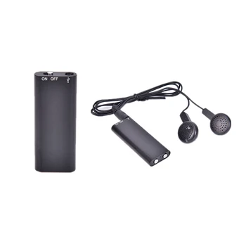 1 BUC Portabil Mini Audio Recorder de Voce Activat Dispozitiv de Ascultare 96 de Ore 8GB