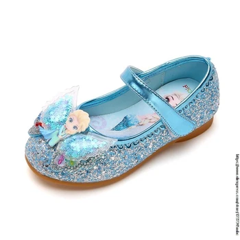 Disney fete sandale de vara noi pentru copii printesa pantofi moi jos Copilul sandale frozen elsa pantofi