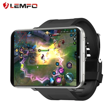 LEMFO LEM T 4G 2.86 Inch Ecran Ceas Inteligent Android 7.1 3GB memorie 32GB Camera de 5MP 480*640 Rezolutie 2700mah Bateria Smartwatch Bărbați
