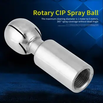 3/8 Inch Filet Sanitare Inoxidabil Spray Mingea pentru CIP Rezervor de Curățare Sanitare Spray Minge Instrument