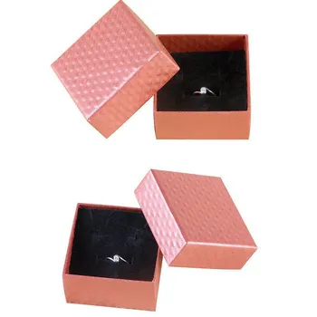 Pătrat Caseta de Bijuterii Colier Conține Caz Inelul de Ambalare Container en-Gros de Ziua Îndrăgostiților Cadou Cutie Organizator de Bijuterii de Stocare