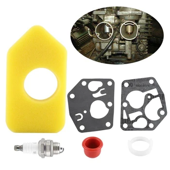 Durabil Kit De Reparare Fir Carburator Garnituri Auto Filtru De Aer Instrument Practic Setați Diafragma Pentru Briggs Stratton 495770 795083