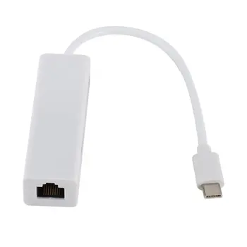 Mai multe USB-C USB 3.1 Type C la USB, Ethernet RJ45 Lan Adaptor Hub Cablu Pentru Macbook PC LAN Cablu Adaptor