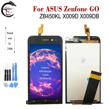 Nou LCD Pentru ASUS Zenfone GO ZB450KL LCD X009D X009DB LCD Full Ecran de Afișare Panou Tactil Digitizer Asamblare 4.5