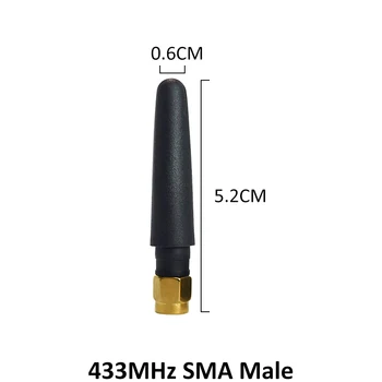 20buc 433MHz Antena 2.5 dbi SMA Conector de sex Masculin 433 mhz antena impermeabil direcționale antenne + 21cm RP-SMA/u.FL Cablu Coadă