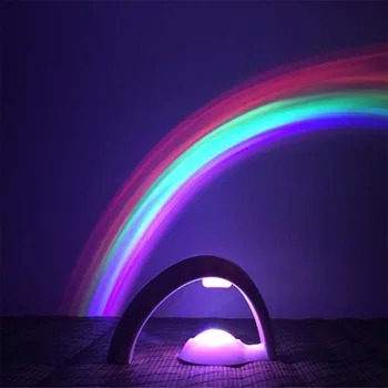 2019 Lanterna LED-uri Colorate Lumina de Noapte Forma de Ou Curcubeu Lampa de Proiecție Romantic Magic Copilului Decorare Dormitor Copil cadou